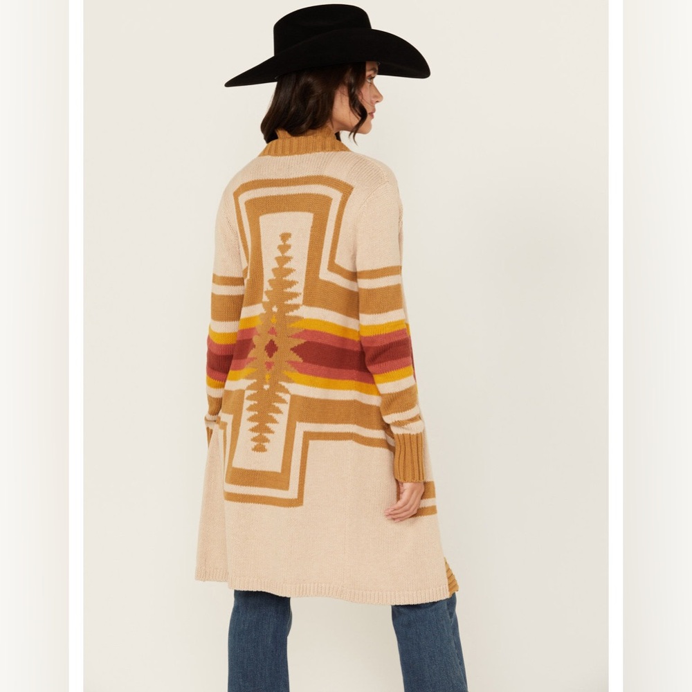 PENDLETON - Harding Open Front Cardigan - Sandshe… - image 3